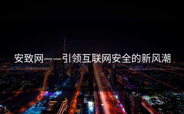 安致网——引领互联网安全的新风潮