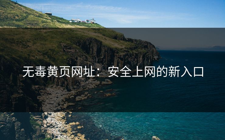 无毒黄页网址：安全上网的新入口